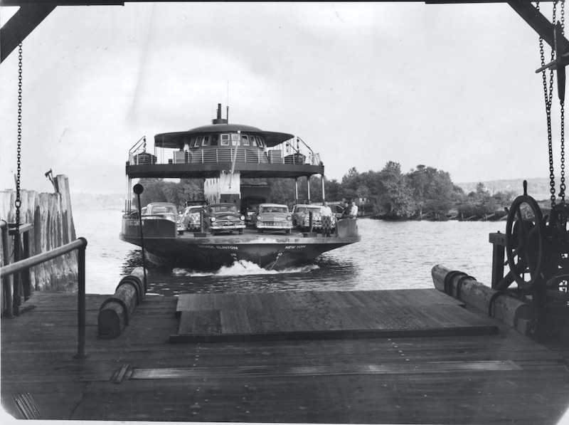 Kingston-Rhinecliff ferry 1950